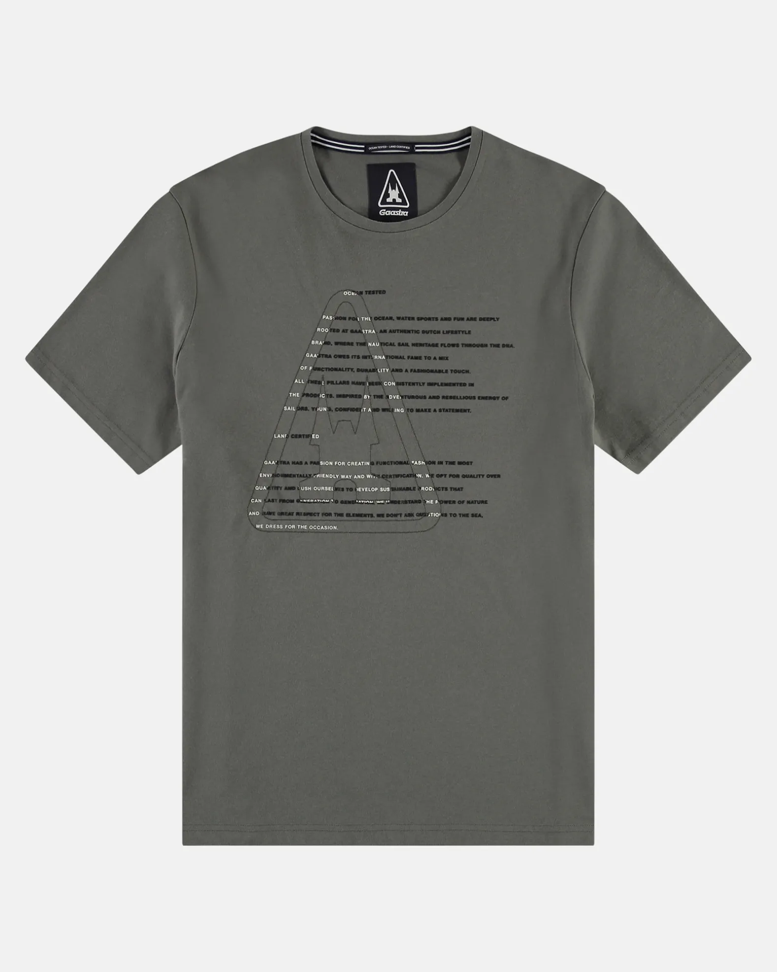 100% Katoenen Warp T-Shirt