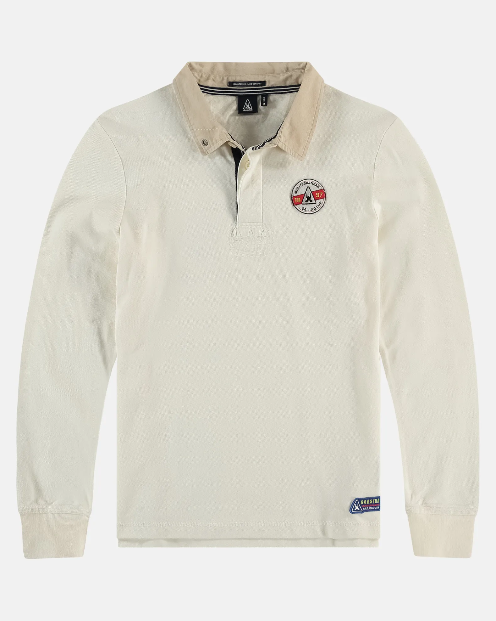 Cayman Rugbyshirt Met Lange Mouwen