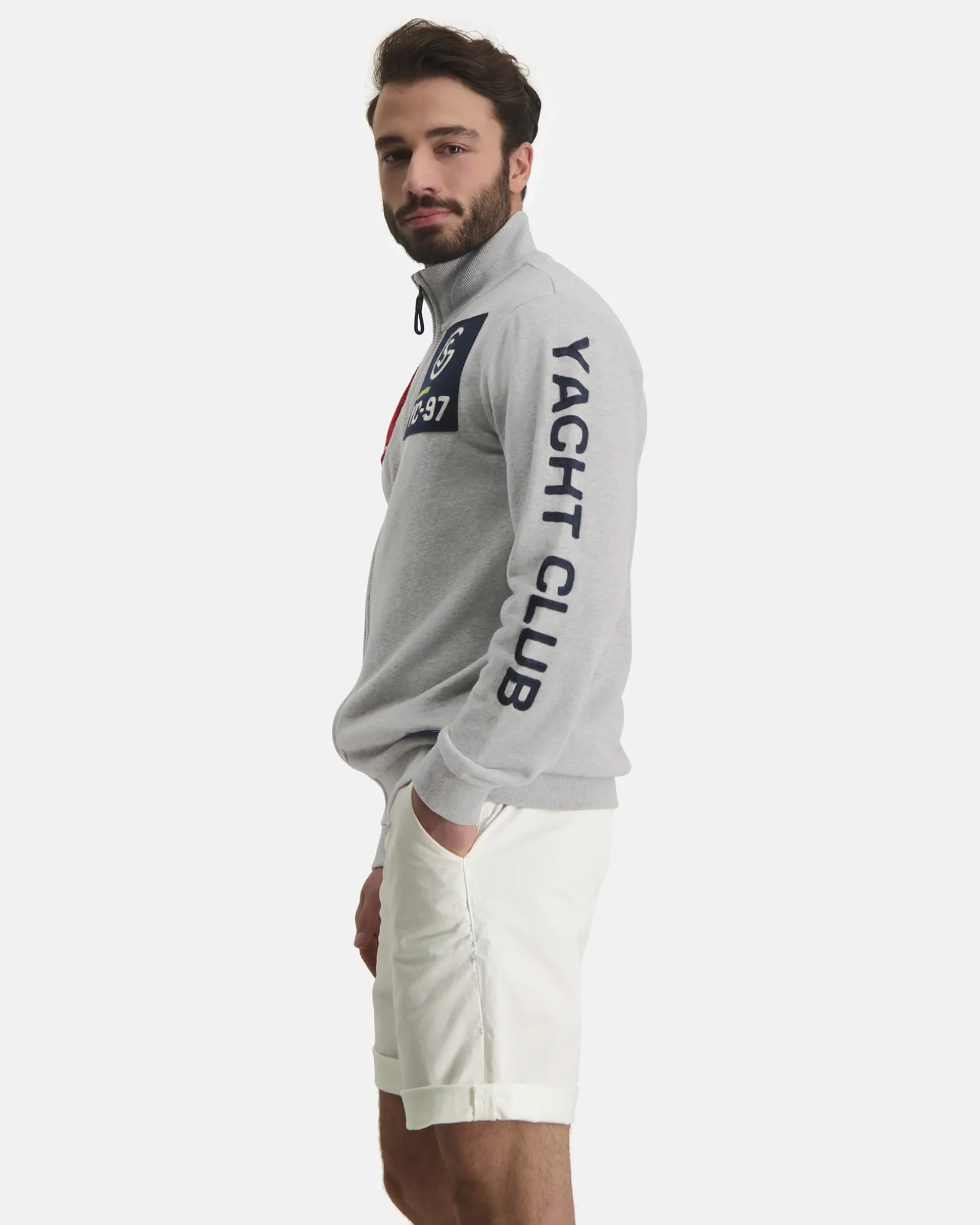 Costa Rica Br Full Zip Sweater