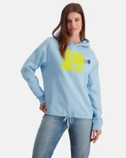 De Boxy Sweater Met Capuchon Amalfi Coast