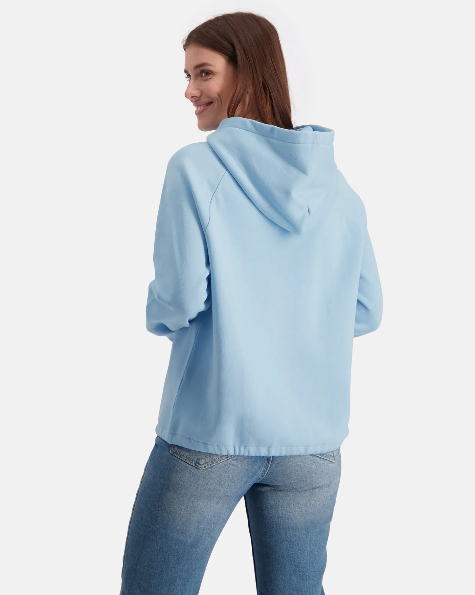 De Boxy Sweater Met Capuchon Amalfi Coast