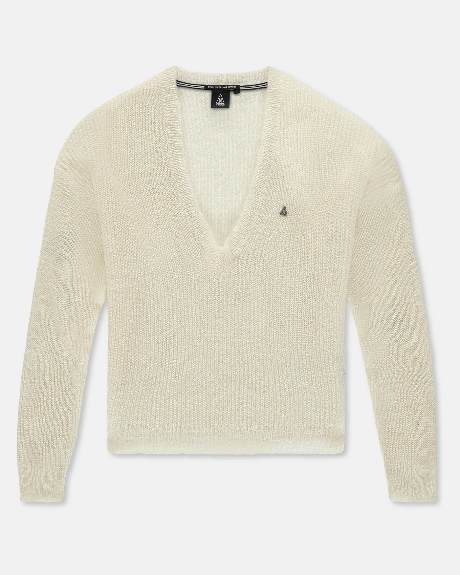 Gemeleerde Mohair Blend Trui Passion