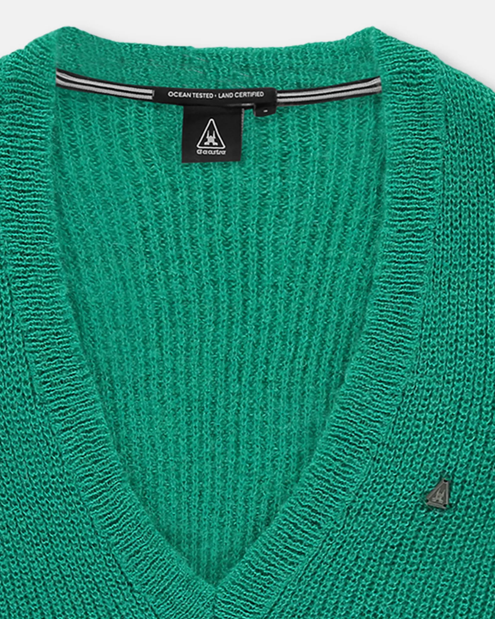Gemeleerde Mohair Blend Trui Passion