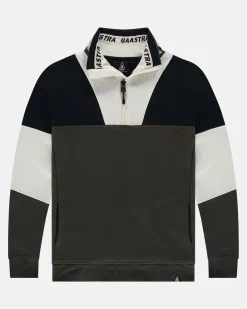 Retro Trui Upstream Met Color Blocking