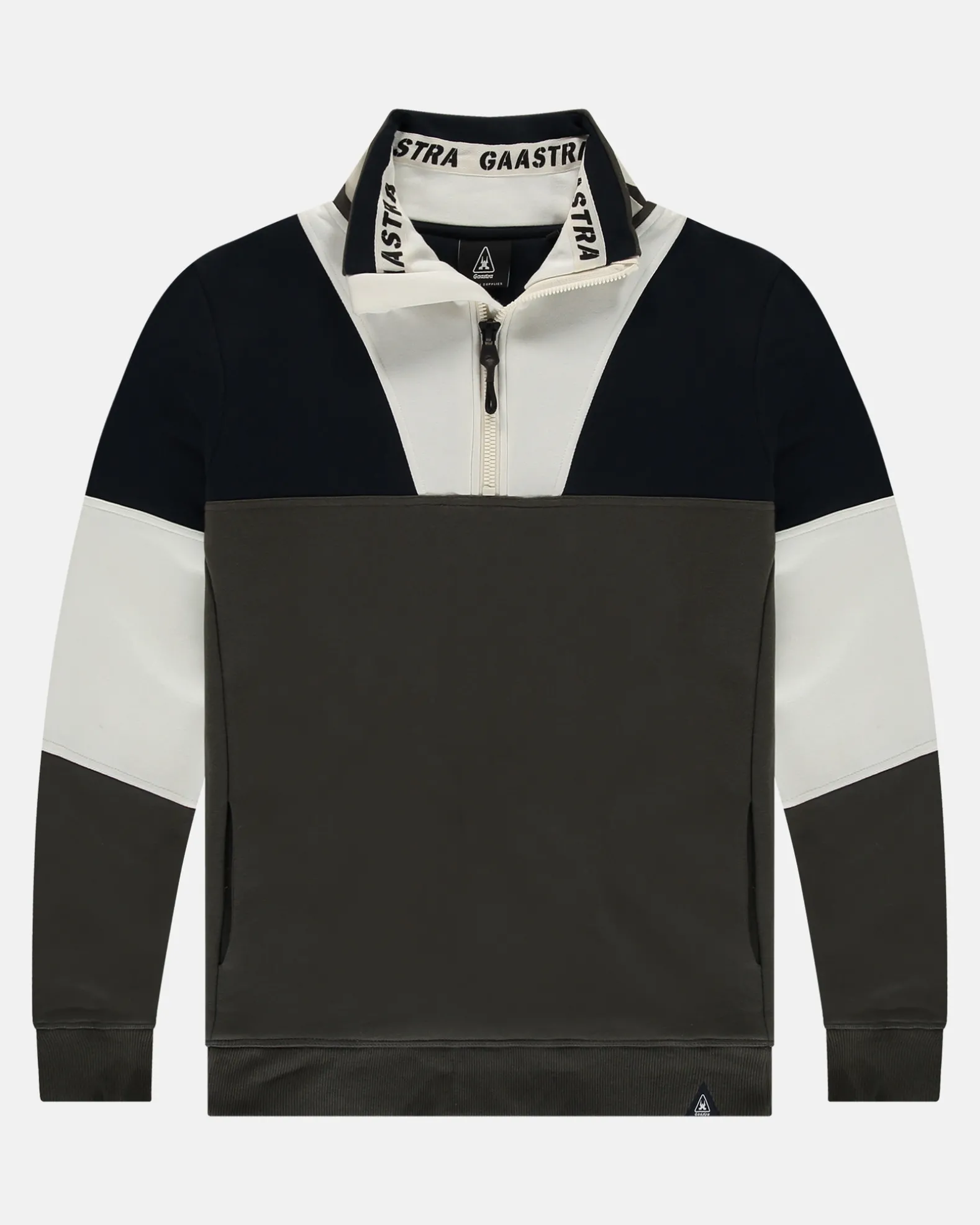 Retro Trui Upstream Met Color Blocking